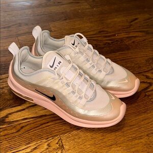 Nike Women’s Air Max Sneakers in Light Pink and White